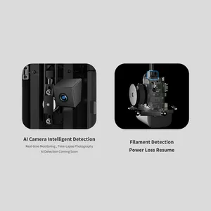 เครื่องพิมพ์สามมิติ FLSUN T1 FDM ความเร็วสูงสุด 1000 มม./วินาที ระบบตรวจสอบระยะไกล ปรับระดับอัตโนมัติเต็มรูปแบบ พร้อมระบบชดเชยแรงสั่นสะเทือน เครื่องพิมพ์สามมิติ FLSUN - Product Image 4