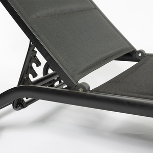 Chaise <span class=keywords><strong>de</strong></span> piscine rembourrée moderne avec roues pour la plage, les bains <span class=keywords><strong>de</strong></span> <span class=keywords><strong>soleil</strong></span> et l'extérieur pour les hôtels, le jardin et les loisirs. - Product Image 3
