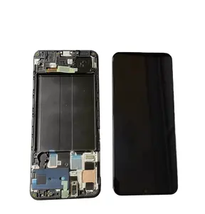 휴대 전화 터치 스크린 Lcd 삼성 갤럭시 A50S LCD 프레임 화면 휴대 전화 부품 A50 디스플레이 Incell 어셈블리 교체