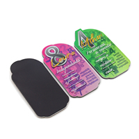 Aimants décoratifs en PVC personnalisés avec lettres gonflées, citation inspirante, aimant pour casier, aimant pour réfrigérateur