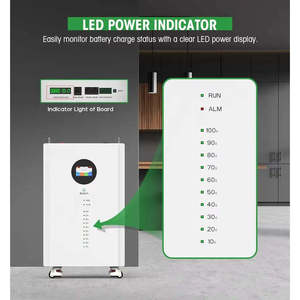 Sistema Híbrido Solar para el Hogar, Batería de Iones de Litio de 15 kWh, 51.2V 300Ah, Sistema Dividido, Protección IP65, Almacenamiento de Energía Doméstica - Product Image 6