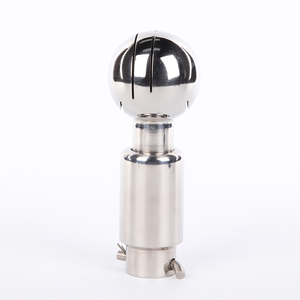 Gıda sınıfı su püskürtme memesi sıhhi sprey topu paslanmaz çelik 304 316L 1-2 inç kadın iplik temizleme topu - Product Image 4