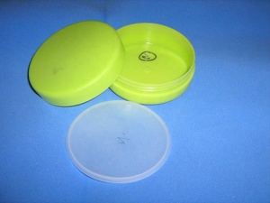 Pot en plastique PP rond plat de 100ml sur mesure-Vendez <span class=keywords><strong>le</strong></span> moule existant de seconde main à vendre également. - Product Image 3