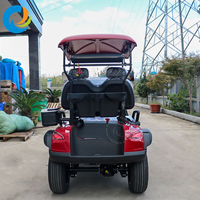 Voitures de golf électriques Robetaa homologuées CE, 2 places, avec batterie au lithium