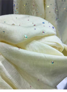 Nuove camicie 2025 Casual larghi in <span class=keywords><strong>lino</strong></span> di cotone a maniche lunghe da donna in cima a camicette gialle oversize popolari coreane - Product Image 3