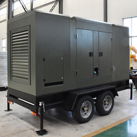 Groupe électrogène diesel silencieux 160 kW 180 kW 200 kVA avec ATS, démarrage automatique, télécommande, triphasé IP23 pour concerts en extérieur et alimentation commerciale