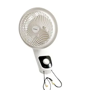 Núm loại fan hâm mộ Wall Mount fan hâm mộ 2023 thiết kế mới 9 inch Điện Kỹ Thuật Số nhựa hộp màu OEM 220V miễn phí phụ tùng 3 PP Blades 45 Wát