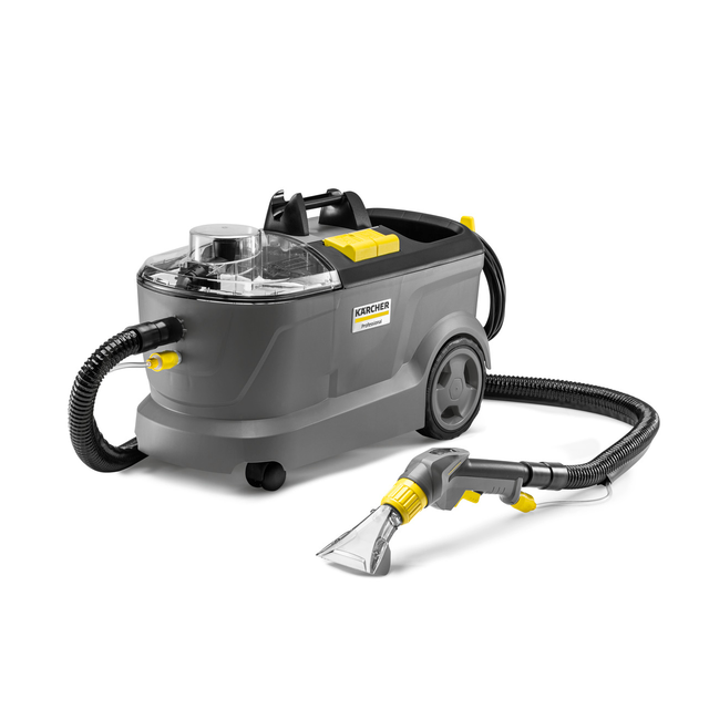 Puzzi 10/1 Spray Extraction Cleaner Karchers Portable Carpet Cleaning Machine Compact Design Cleaner for Cars Yachts and Offices