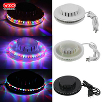 Éclairage de Scène Professionnel Portable pour DJ, Équipement d'Éclairage Disco LED RVB 8W, Lumière OVNI pour Fête et Bar