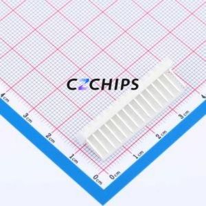 HC-2510-15AW-05 Wire-to-Board Pin Header Bent Lead Through Hole,P=2.54mm Connector 1x15P 2.54mm Right Angle Insert 15P - Product Image 1