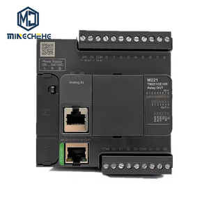 MINCHEHE PLC Module M221 TM221CE16R 16 Relay Output <b>Ethernet</b> Industrial Automation Controller 240V AC Power Supply - Product Image 1