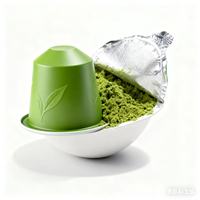 Capsules de café matcha avec antioxydants, compatibles avec les produits sans sucre, vente en gros en vrac à bas prix directement de l'usine
