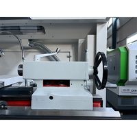 Mini-tour cnc à lit plat, appareil de établi, tour à métaux usiné, rock6140