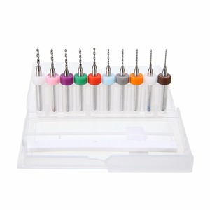 Jeu de forets de précision miniatures pour gravure de cartes de circuits imprimés, ambre, cire d'abeille et pierres brutes - Product Image 4