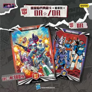 Kayou <span class=keywords><strong>Transformers</strong></span> Caja Sorpresa Juego de Cartas Coleccionables Anime Accesorios Lindos Regalo de Cumpleaños Juguete de Papel Exquisito <span class=keywords><strong>Energon</strong></span> Critical - Product Image 4