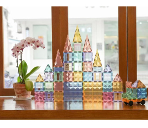 2025 Nhà Máy Bán Buôn Đa Màu Sắc 3D DIY Từ Xây Dựng Khối Mầm Non Gốc Trẻ Em Học Tập Giáo Dục Nam Châm Gạch Đồ Chơi - Product Image 2