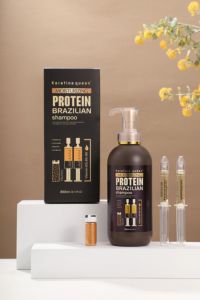 <span class=keywords><strong>Shampoo</strong></span> Brasiliano Idratante all'Olio di Argan <span class=keywords><strong>con</strong></span> <span class=keywords><strong>Proteine</strong></span> ed Estratti di Noci Brasiliane per Capelli Lisci e Splendidi - Private Label - Product Image 3