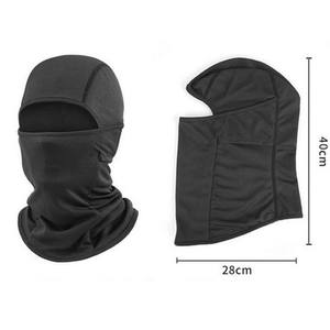 Masque facial en nylon écologique personnalisé avec logo imprimé, protection solaire, coupe-vent, pour cadeaux promotionnels d'entreprise - Product Image 5