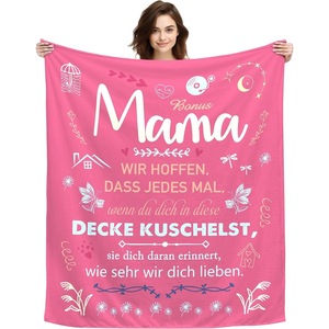 Couverture en flanelle avec citations sur les chats, plaid léger et respirant pour la sieste, idéal pour la chaleur hivernale, impression personnalisée, vente en gros - Product Image 4