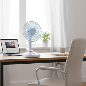 Energy <b>Saving</b> Safety Durable GMG Electric Cooling Fan Mini Fan Plastic Household GLF601F(6) - Product Image 3
