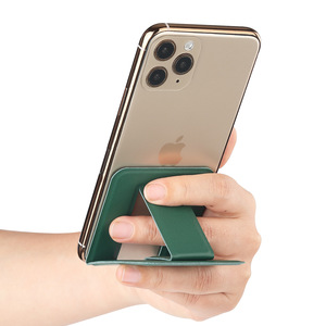 Soporte Universal Plegable de Cuero PU para Teléfono, Agarre Magnético Tipo Origami para iPhone 17 16 15 Pro <span class=keywords><strong>Samsung</strong></span> S26 S25 - Product Image 3