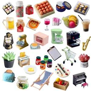 Miniaturas de Comida y Bebida para Casa de Muñecas, Accesorios al por Mayor, Adornos Decorativos Pequeños para Escritorio - Product Image 1