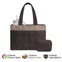 Sac fourre-tout de voyage et de sport léger de haute qualité avec grand porte-gobelet pour femme