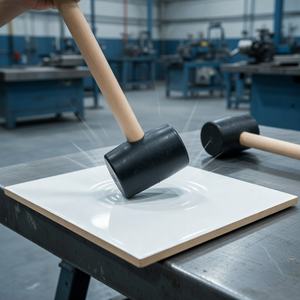 Sunsbuild OEM Logo Rubber Mallet FSC Certified Wood Handle Anti-Slip Industrial Grade High Performance Bulk DIY Leather Crafting - Product Image 6