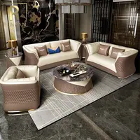 נורדי אלגנטי ספה מודרני עיצוב ספה סלון ספה באיכות טובה בשימוש איטליה עור ספה