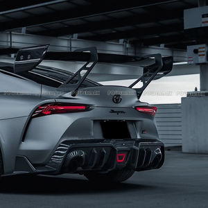 थोक AD-V3 शैली वास्तविक कार्बन फाइबर रियर विंग सुप्रा ए 90 ए 91 2019 + रियर स्पॉइलर - Product Image 2