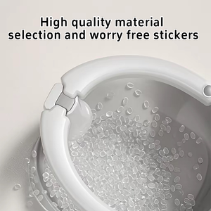 Regolabile morbido sedia da bagno per bambini sedia da doccia per bambini con aspirazione per uso della toilette - Product Image 4