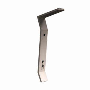 Pannello <span class=keywords><strong>Doccia</strong></span> Termostatico in Acciaio Inossidabile 304 <span class=keywords><strong>con</strong></span> Monocomando, Soffione a Pioggia e Getti Spa Regolabili, Finitura Cromata, Rubinetteria per <span class=keywords><strong>Doccia</strong></span> e Vasca - Product Image 2