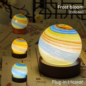 Đáng nhớ tháng <span class=keywords><strong>LED</strong></span> Glass bóng 3D <span class=keywords><strong>Sphere</strong></span> Mini tâm trạng hành tinh ánh sáng với đầy màu sắc DECEMBER đêm Globe Shape cho phòng ngủ ứng dụng - Product Image 6