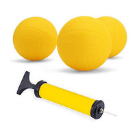 ZJFIT vente en gros LOGO personnalisé ensembles de jeu de balle à pointe Kit de 3 balles standard ensemble de jeu de plein air pliable pour banc