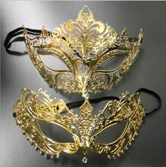 Altın elmas demir <span class=keywords><strong>maske</strong></span> seksi kadın maskesi <span class=keywords><strong>venedik</strong></span> Masquerade karnaval prenses parti maskesi