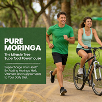 Kapsul Daun Moringa Organik Harga Terbaik Label Pribadi Ekstrak Massal Suplemen Pendukung Metabolisme & Imunitas Permen Kunyah Bubuk untuk Dijual