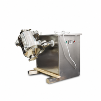 Agitateur de mouvement 3D pour protéines, mélangeur de poudre sèche 500L, machine de mélange de détergent avec SUS316L/SUS304 pour l'alimentation et les produits chimiques