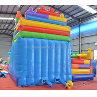 Castillo Inflable con Tobogán, Directo de Fábrica, Combo de Casa de Brinco para Centros de Diversión y Eventos Comerciales