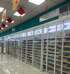 מדפי בית מרקחת מפלדה לתלייה על קיר עם דלת זכוכית ניתנת לנעילה, פאנל אחורי מחורר ומדפים מתכווננים - Product Image 4