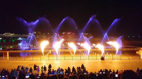Buse de feu électronique à led, Laser, vaporisateur de flammes pour l'extérieur, fontaine pour exorciser les Performance conçue par un magnifique spectacle