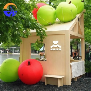 Chenghuang thương hiệu Kích thước cuộc sống Inflatable <span class=keywords><strong>Red</strong></span> Apple Orchard chủ đề Mall quảng cáo trang trí đạo cụ 5m/6M kích thước cho lứa tuổi 14 + - Product Image 1