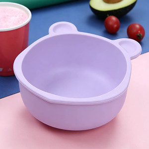 Juego de Vajilla de Silicona de Grado Alimenticio Libre de BPA, Tazón, Plato, Cuchara y Tenedor para Bebés, Seguros y Suaves - Product Image 6