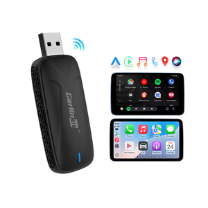Carlinkit 2 in 1 แบบมีสาย Carlife เป็นไร้สาย Carplay Android Auto ช่องสัญญาณคู่ สมาร์ท แอปพลิเคชันเพิ่มเติมในรถยนต์ สำหรับ Apple Car Play - Product Image 1