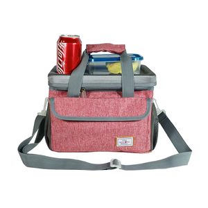 Bolsa Térmica para Almuerzo, Impermeable, de Poliéster, 9L, Bolsa de Picnic Suave para Viajes, con Logotipo Personalizado, para Entrega de Alimentos - Product Image 2