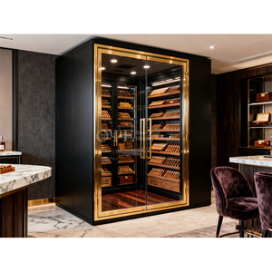 Mueble de Exhibición para Cuarto de Puros de Madera de Alta Calidad, Humidor para Puros con Acceso Interior - Product Image 5