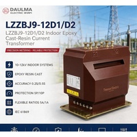 Transformateur de courant LZZBJ9-12D1/D2 12kV 0.2S/5P20 5A/1A CT en résine époxy coulée pour intérieur