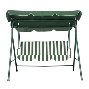 Outdoor Balcony Metal Garden <b>Swings</b> Chair 3 Seater for Adults - Product Image 4