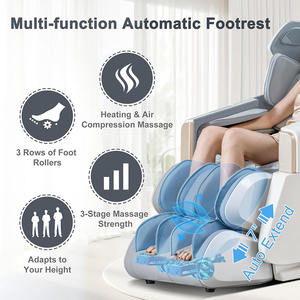 Sillón de Masaje de Cuerpo Completo con Escaneo Corporal, Sillón de Masaje Reclinable de Gravedad Cero con Modos Just Able, Reposapiés Extensible Automático, Masaje de Pies - Product Image 5