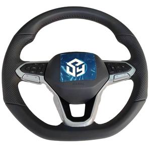 Nuevo Volante de Cuero Completo para Golf 6, para Volkswagen Golf <span class=keywords><strong>Arteon</strong></span> Polo GTI GTD VII, Volante Completo con Calefacción - Product Image 1
