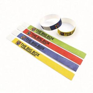 Pulseras de Papel Tyvek Resistentes al Agua con Logotipo Personalizado para Eventos y Fiestas - Product Image 2